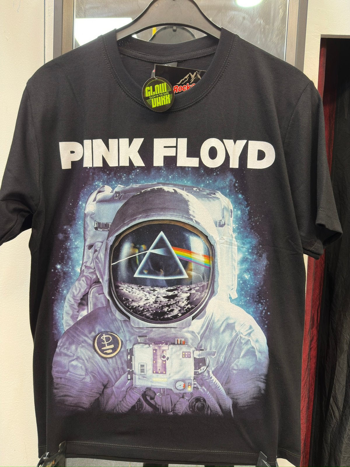 Pink floyed t-shirt maat xl glow in the dark, Kleding | Heren, Ophalen of Verzenden, Nieuw, Maat 56/58 (XL), Zwart