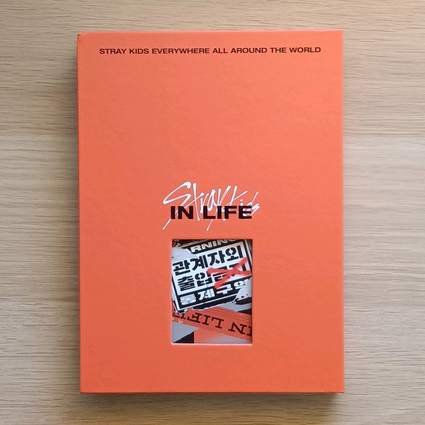 Stray kids in life album oranje zonder pc's, Verzamelen, Muziek, Artiesten en Beroemdheden, Ophalen of Verzenden, Zo goed als nieuw