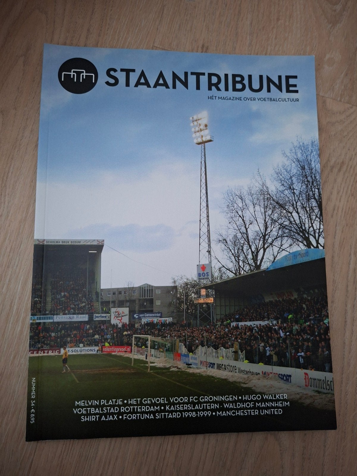 Staantribune Magazine NR 34, Ophalen of Verzenden, Buitenlandse clubs, Boek of Tijdschrift