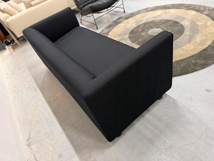Nieuw Gelderland 4800 2,5 zits bank zwart stof 190 Design, 150 tot 200 cm, Ophalen of Verzenden, Rechte bank, Info@gelderlanddesign.com