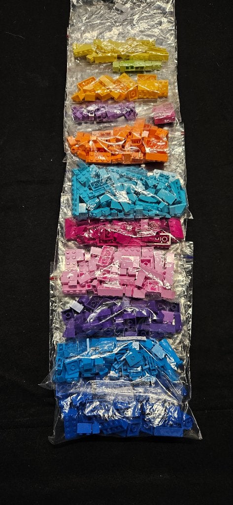 Lego losse stenen in diverse kleuren, Gebruikt, Inclusief extra onderdelen, Lego, Aastvej 1, 7190 Billund, Denmark