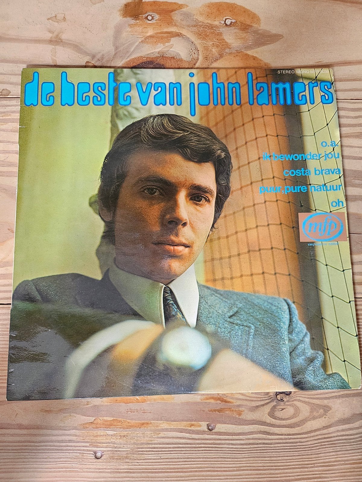 John Lamers - De Beste Van John Lamers LP (Pop, Levenslied), LP, Gebruikt, Ophalen of Verzenden, Pop