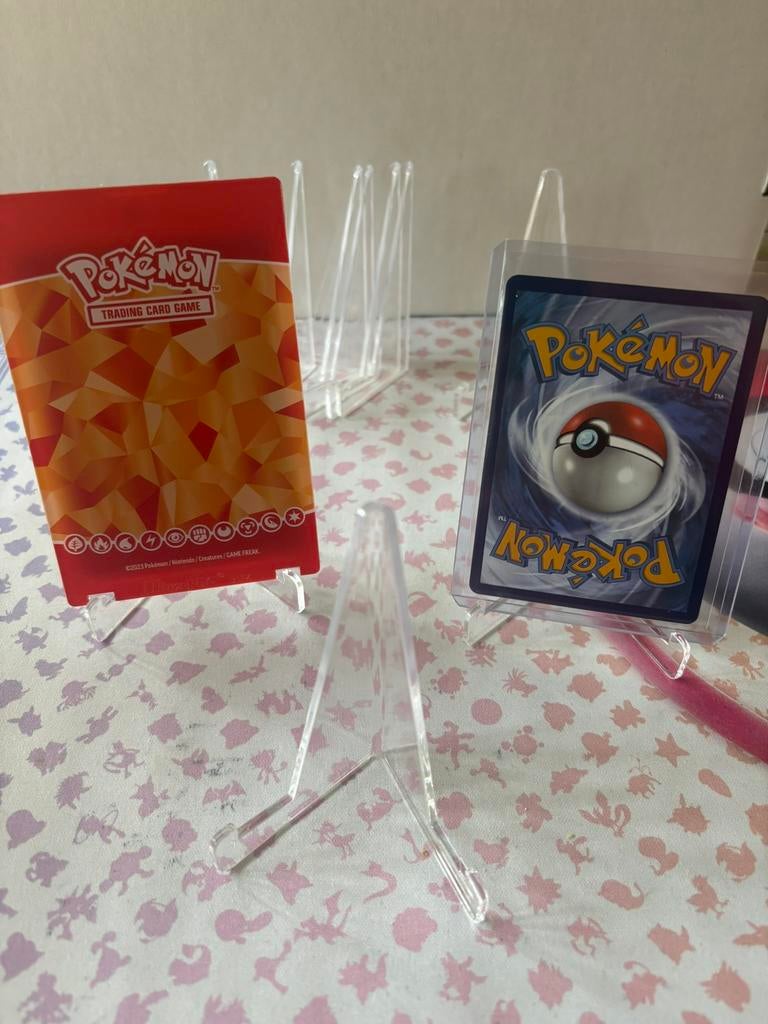 Acryl displayhouder voor pokemon/voetbal/honkbal, Ophalen, Zo goed als nieuw