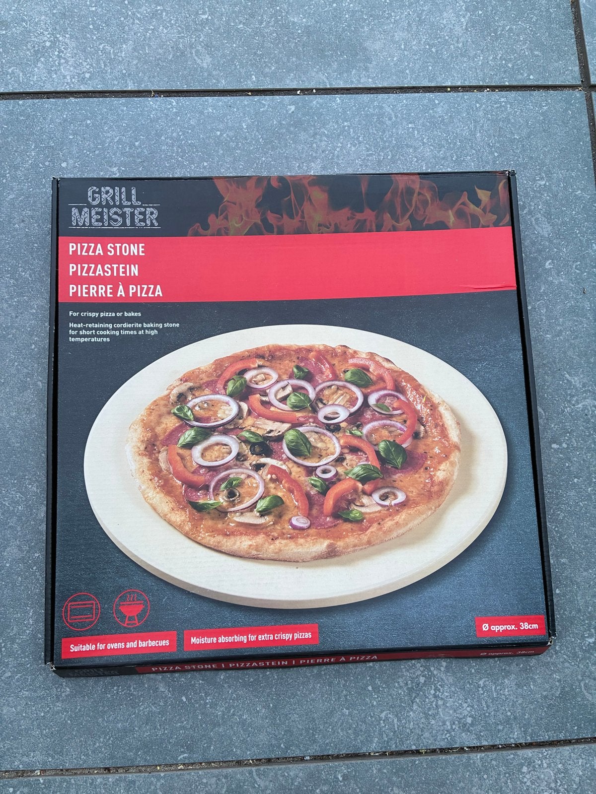Grill Meister Pizzasteen - Nieuw in doos, Ophalen, Nieuw