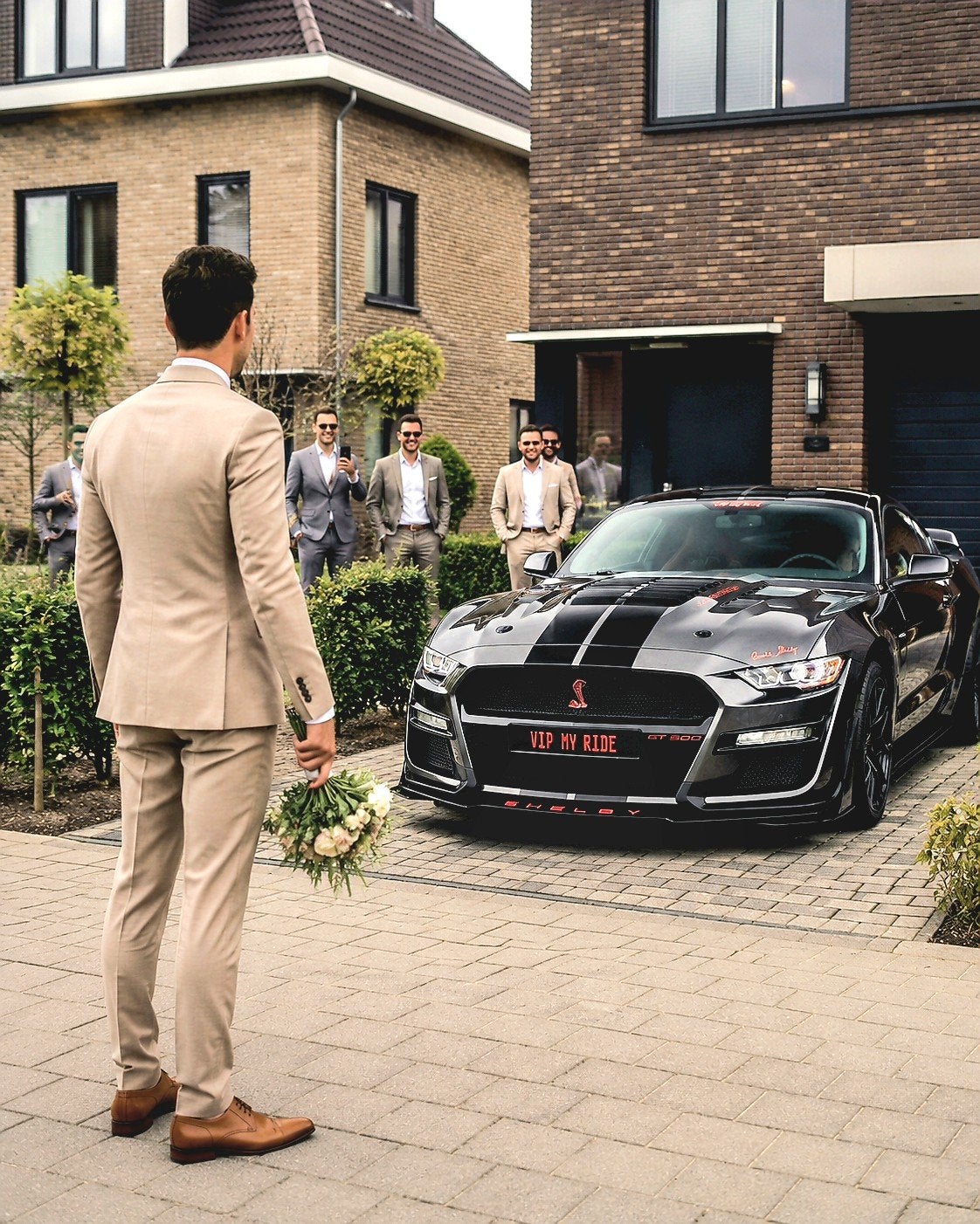 Jullie trouwdag onvergetelijk met deze unieke Ford Mustang, Diensten en Vakmensen, Verhuur | Auto en Motor, Met chauffeur, Personenauto
