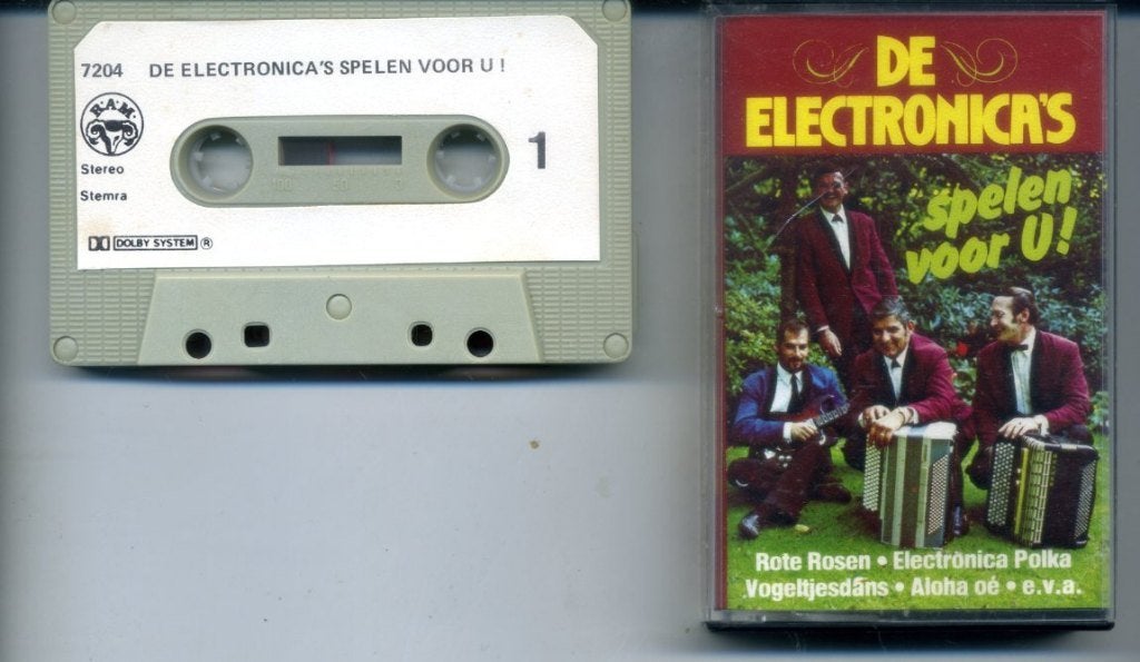 De Electronica's – De Electronica's Spelen Voor U 12 nrs ZG, 1 bandje, Ophalen of Verzenden, Zo goed als nieuw, Origineel