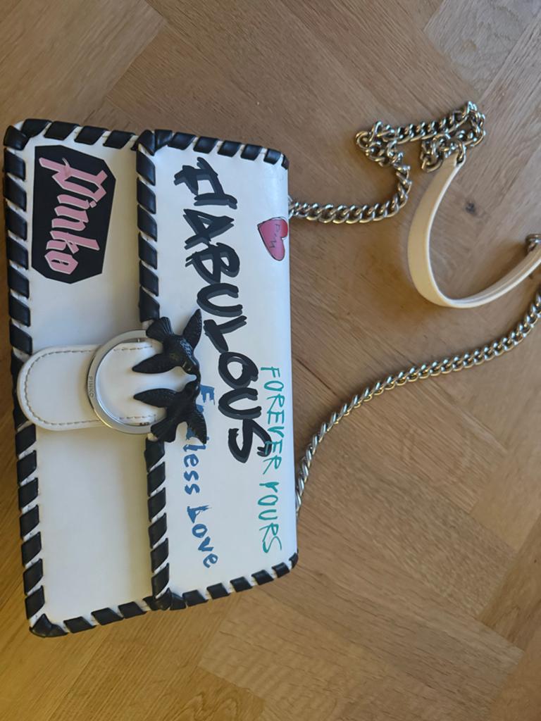 Pinko Love Bag "Fabulous That's Hot" Schoudertas, Sieraden, Tassen en Uiterlijk, Ophalen of Verzenden, Zo goed als nieuw