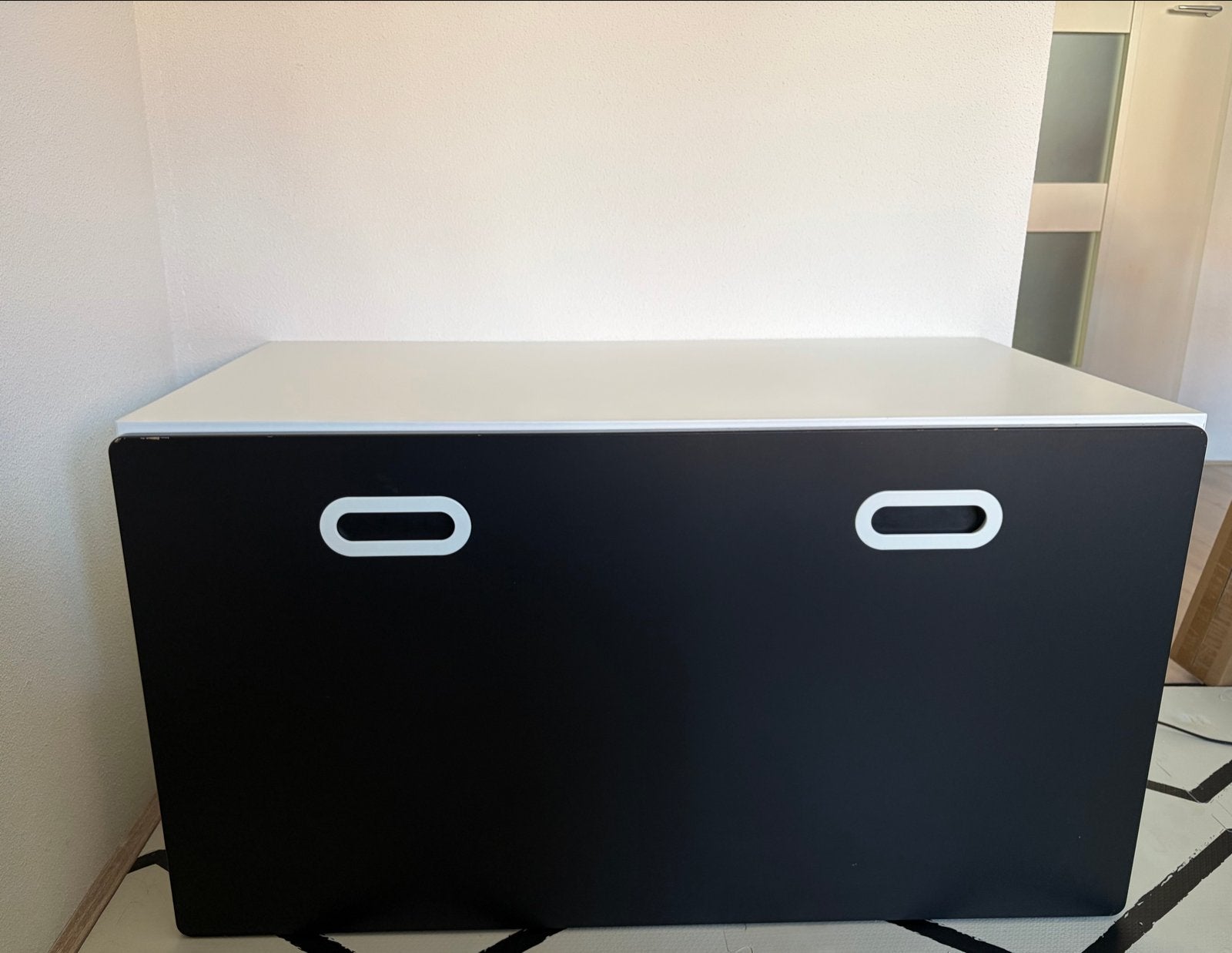 IKEA STUVA Opbergmeubel met lade - Zwart/Wit, Ophalen, Gebruikt, Kast