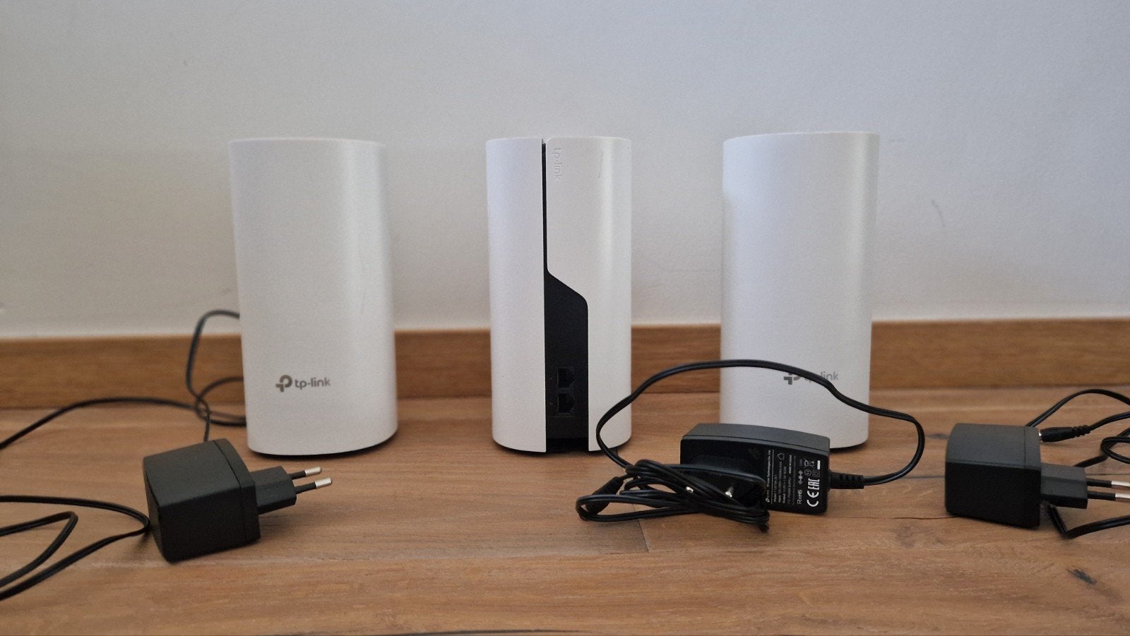 3x TP-Link Deco M4R Mesh WiFi Systeem met voeding, Ophalen, Gebruikt, Router, TP-Link