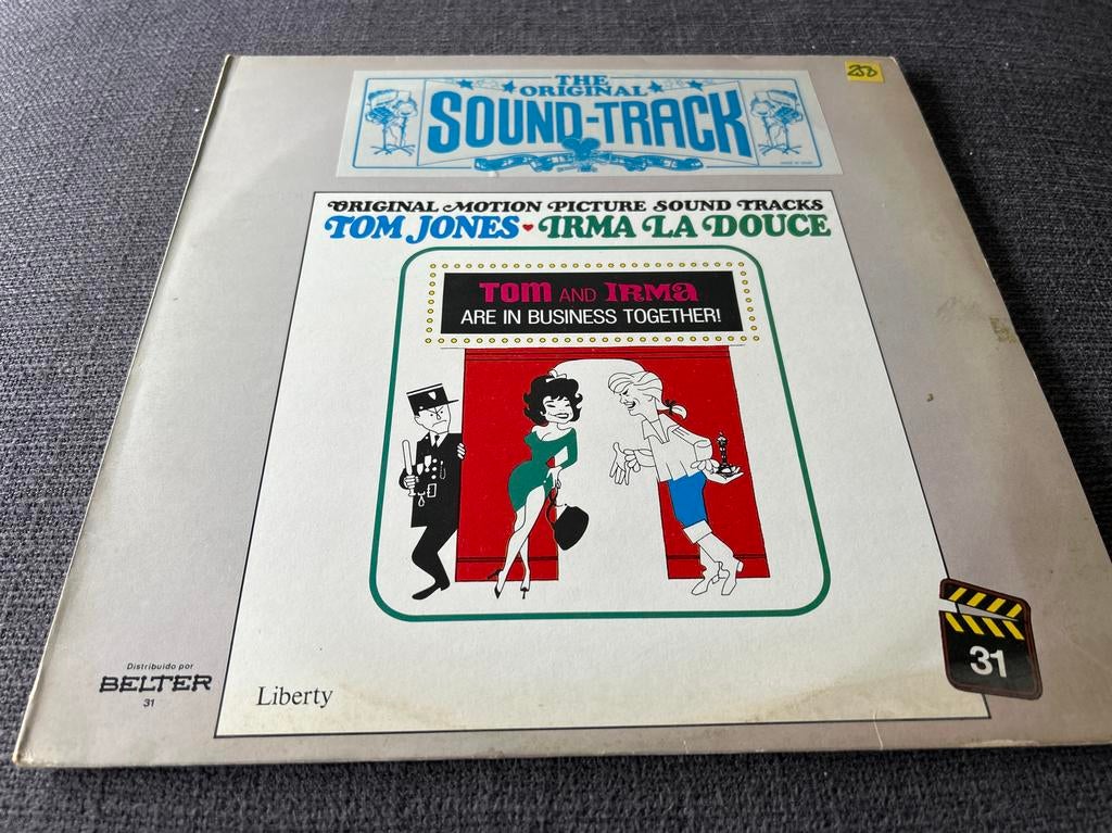 Tom Jones - Irma La Douce - Original Motion Picture Soundtra, Ophalen of Verzenden