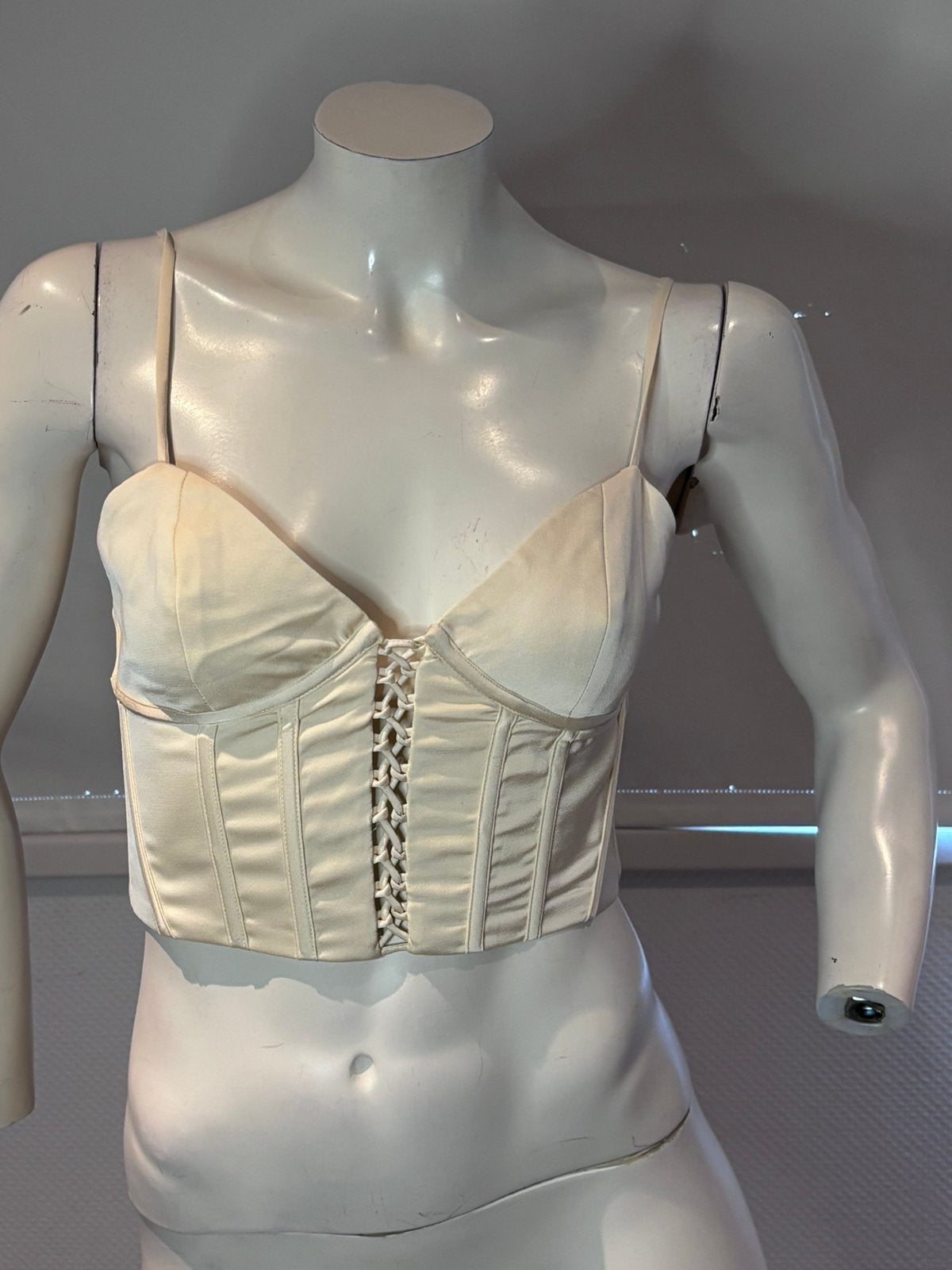 Oh polly corset top maat 36, ., Beige, Ophalen of Verzenden, Zo goed als nieuw