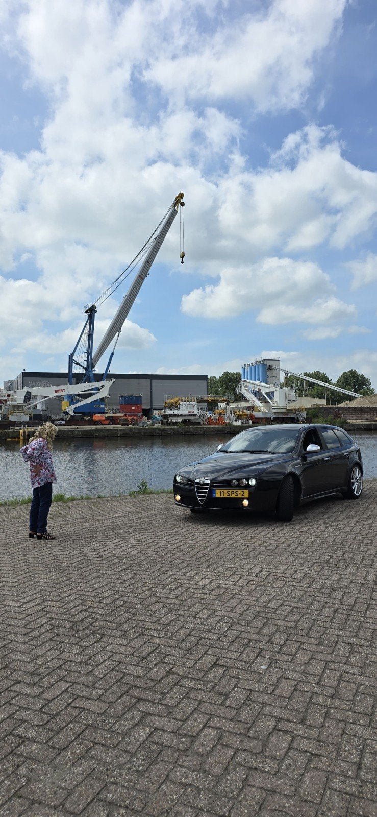 Alfa Romeo 159 2.0 Jtdm 100KW 2011 Zwart, Auto's, Alfa Romeo, Voorwielaandrijving, 136 pk, 1956 cc, 4 cilinders