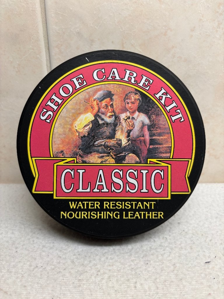 Brocante Engelse Shoe Care Kit, Ophalen of Verzenden