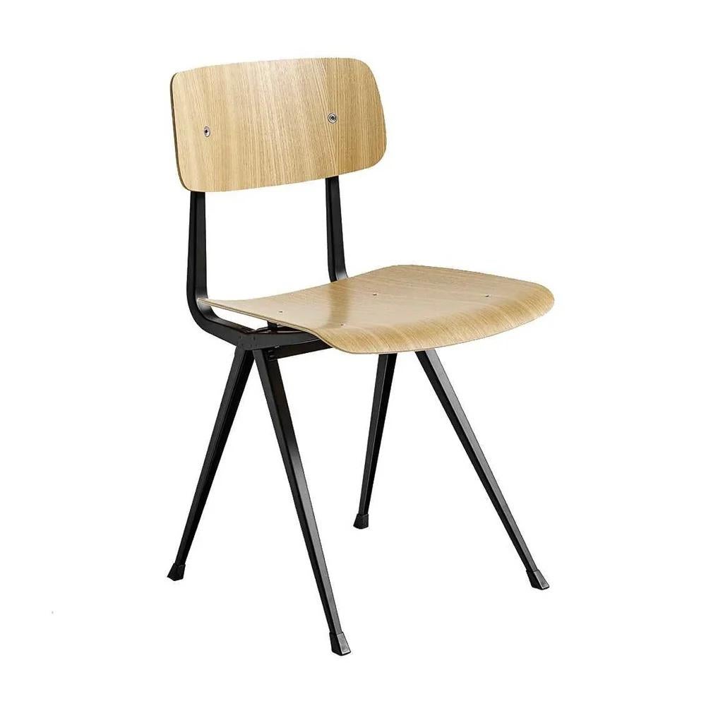 HAY Result eetkamerstoel Black-Oak, Ophalen of Verzenden, Zo goed als nieuw, Zwart, Eén