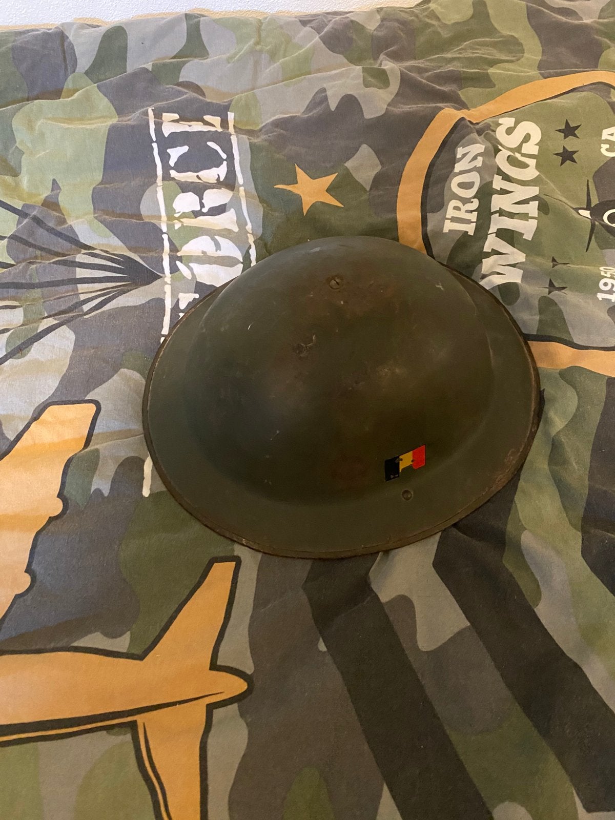 ABL helm jaren 50, Ophalen of Verzenden, Landmacht, Overige gebieden, Helm of Baret