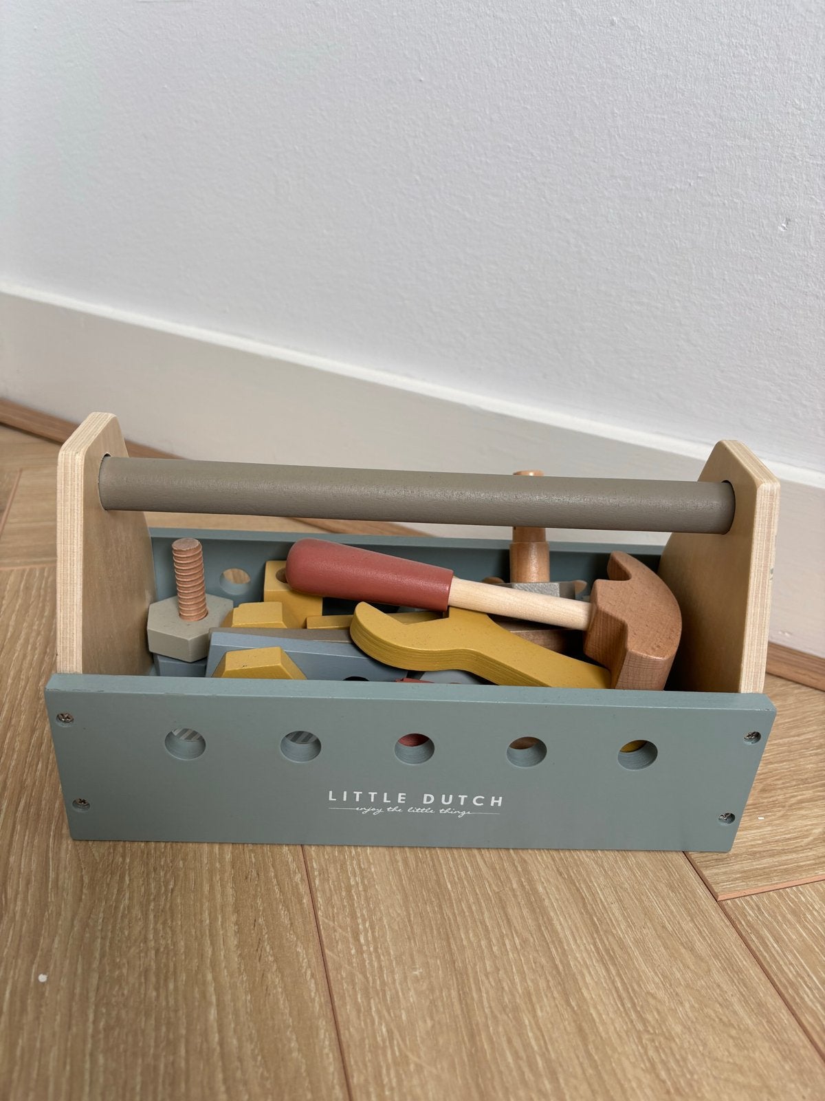 Little dutch houten gereedschapskist (als nieuw), Ophalen, Zo goed als nieuw
