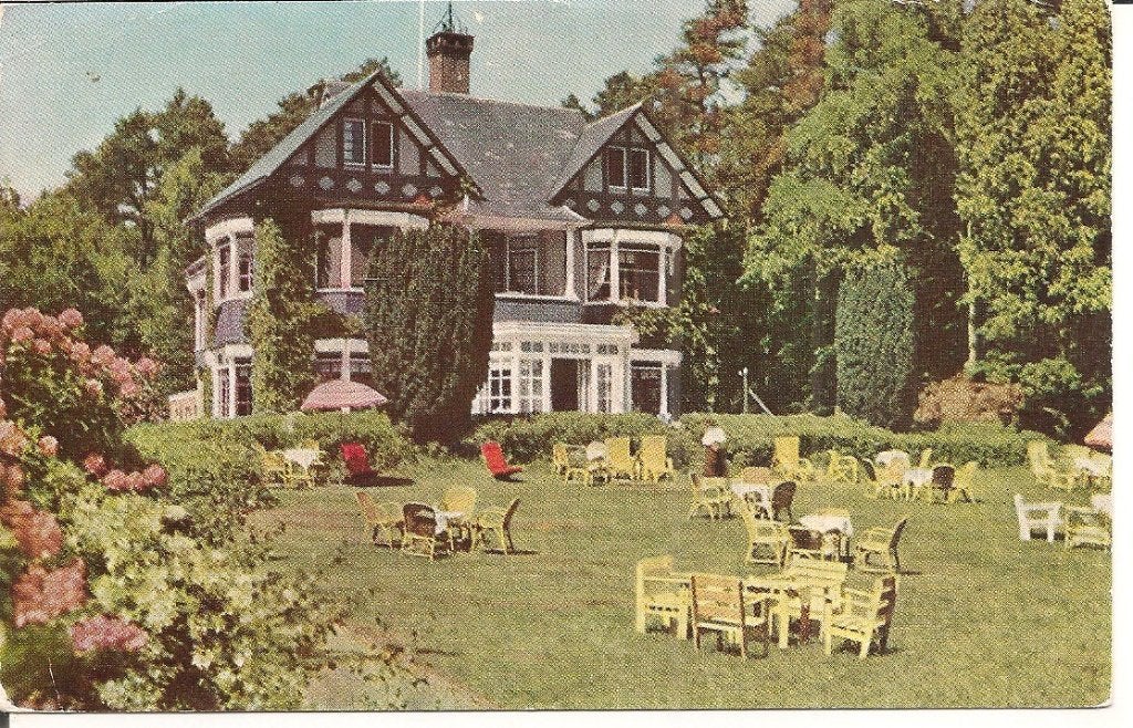 Ansichtkaart Hotel Landgoed Het Rode Koper Leuvenum, Ophalen of Verzenden, 1940 tot 1960, Ongelopen, Gelderland