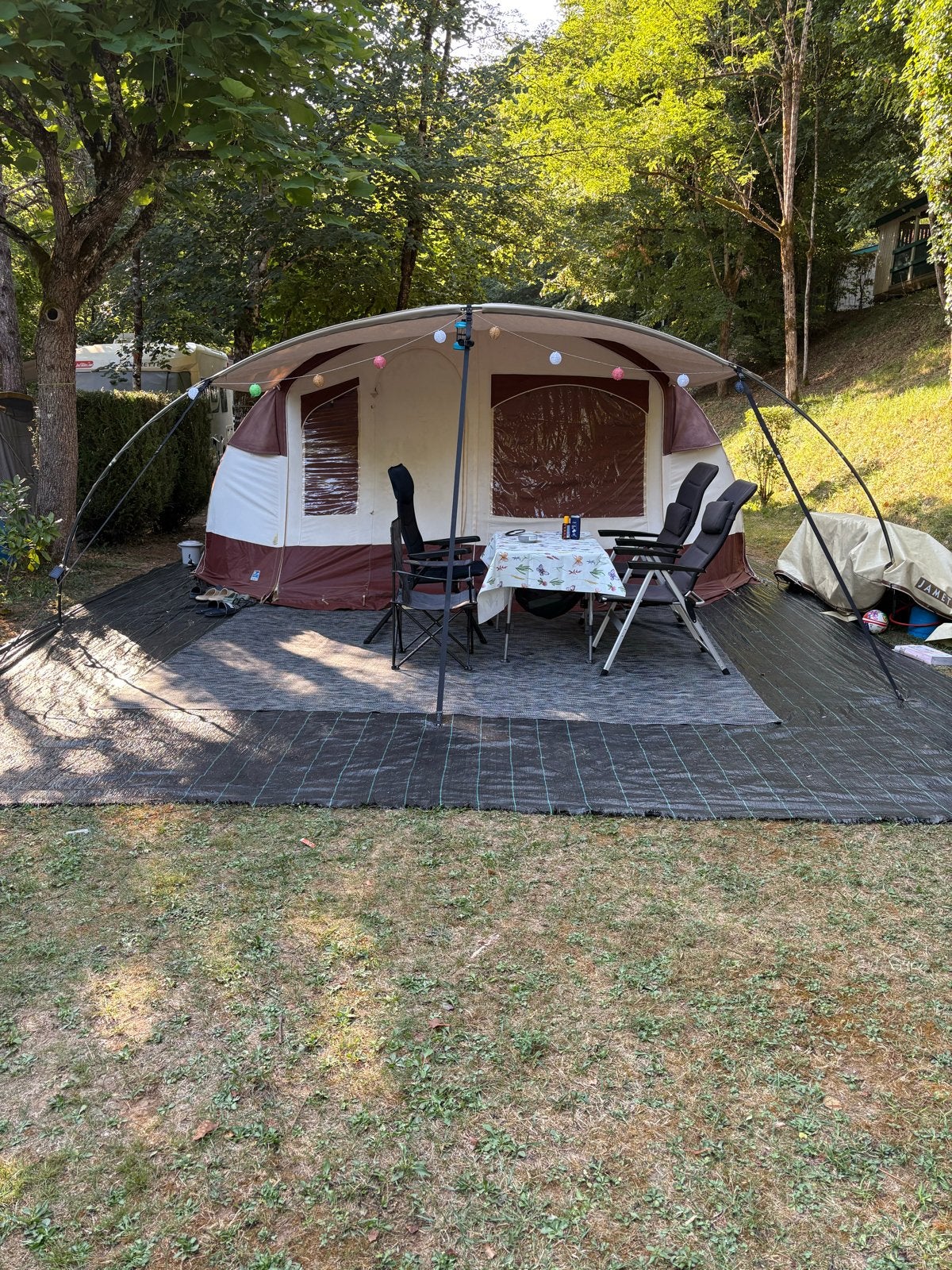 Jamet dakota all season vouwwagen met complete keuken, Ophalen, Meerkleurig, Aanwezig, Meer dan 6