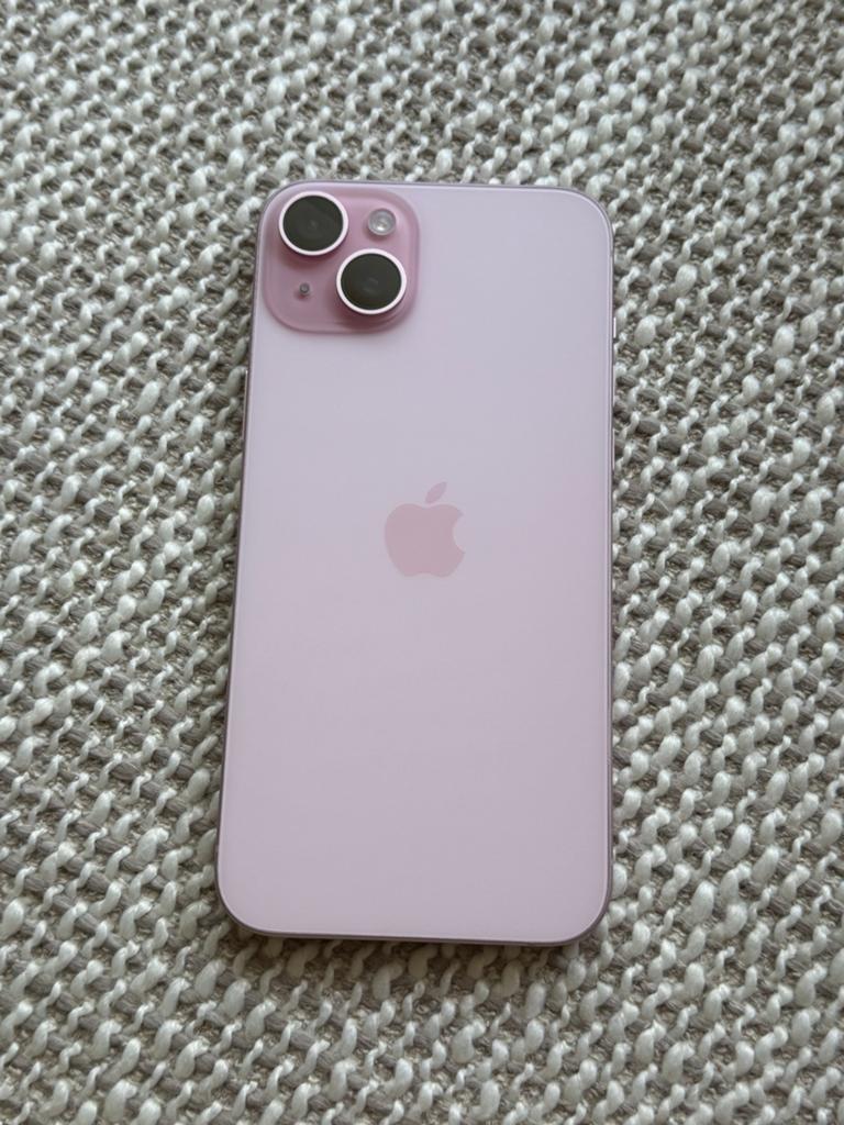 Iphone 15 plus 128 GB roze (juli ‘24), Ophalen, Zo goed als nieuw, Apple, Roze