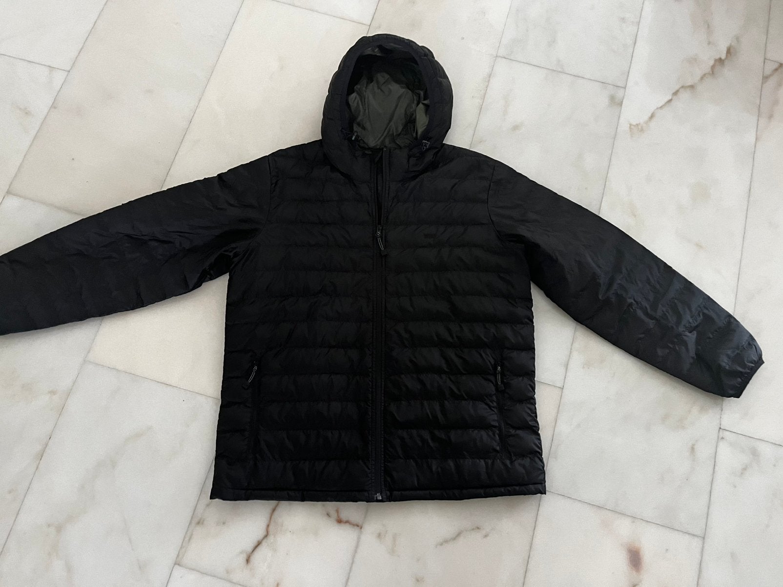 LEVIS jack met capuchon(zwarr), Ophalen of Verzenden, Zo goed als nieuw, Maat 52/54 (L), Zwart