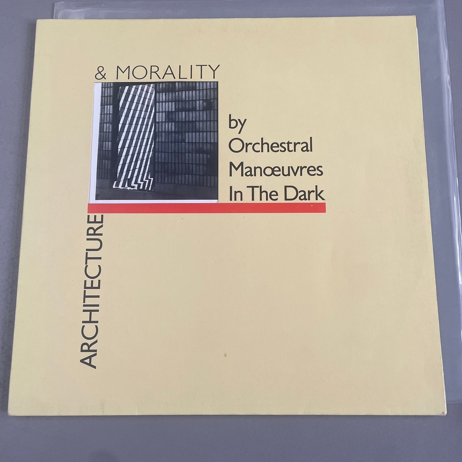 LP OMD - Architecture & Morality, Ophalen of Verzenden, Gebruikt, 12 inch, Poprock