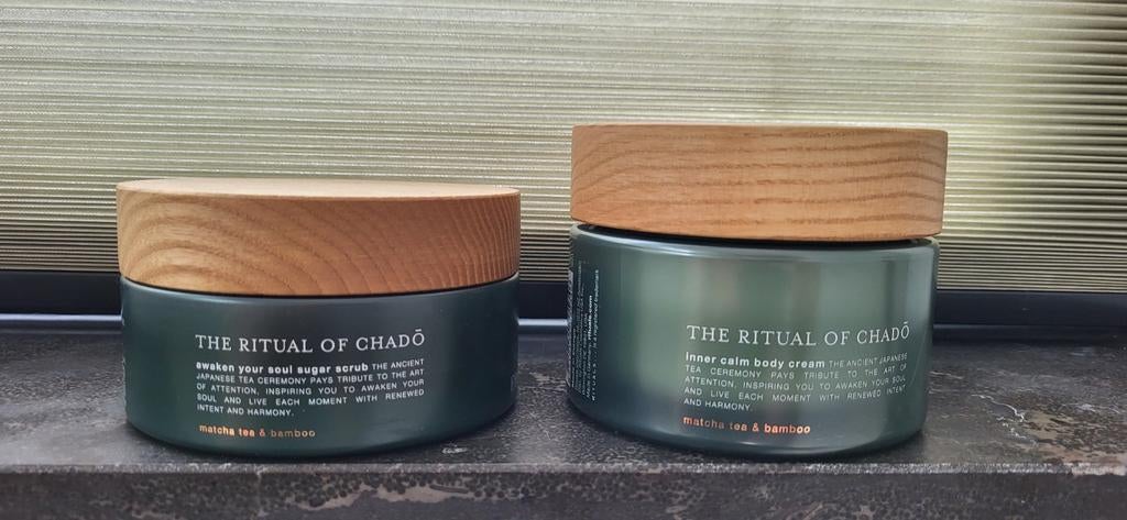 Rituals of Chadō scrub en body cream, Sieraden, Tassen en Uiterlijk, Uiterlijk | Lichaamsverzorging, Ophalen of Verzenden, Nieuw