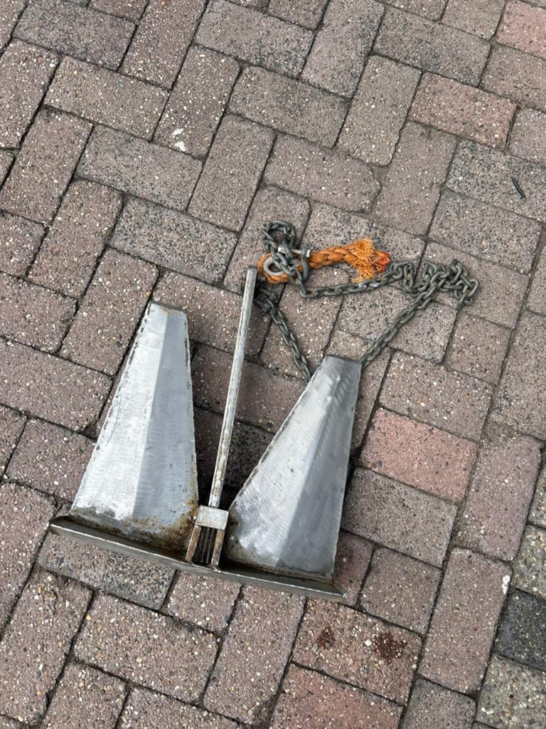 Anker met ketting aluminium, Ophalen, Gebruikt, Overige typen