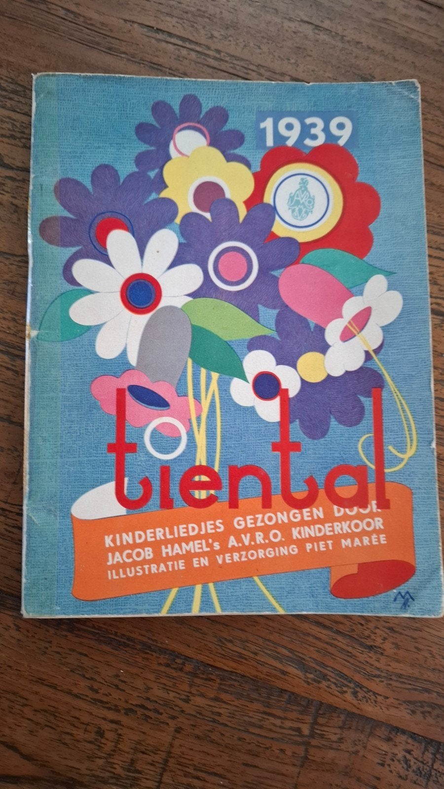 Tiental Kinderliedjes 1939 - Muziekblad & Liedjesteksten, Ophalen of Verzenden