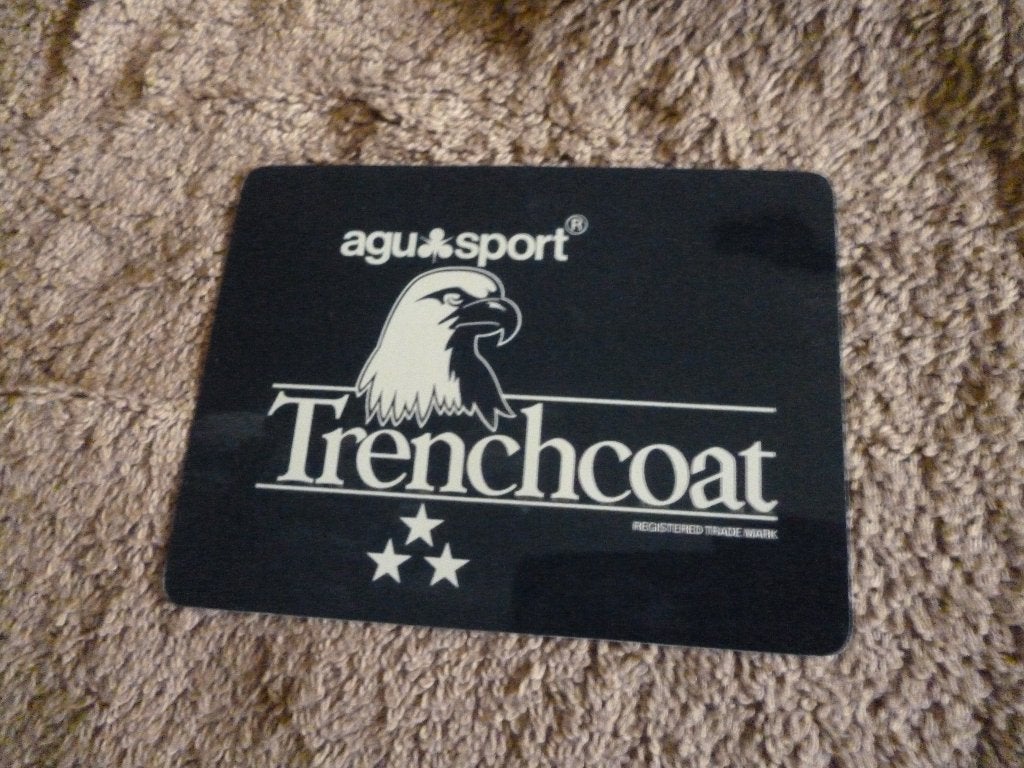 agu sport regenjas kaartje regenpak yotolon trenchcoat, Ophalen, Gebruikt, Regenjas