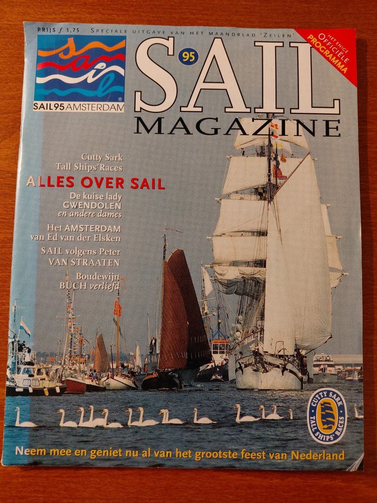 Sail 1995, Ophalen of Verzenden, Zeilboot, Boek of Tijdschrift