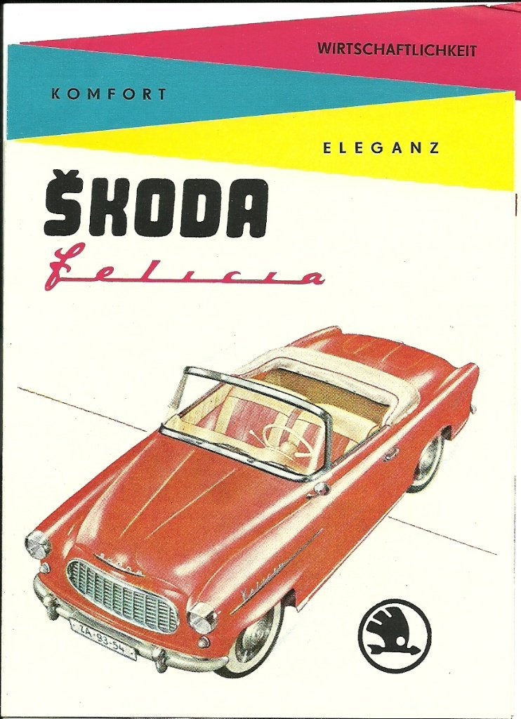 Skoda Felicia cabriolet folders, Ophalen of Verzenden, Gelezen, Overige merken