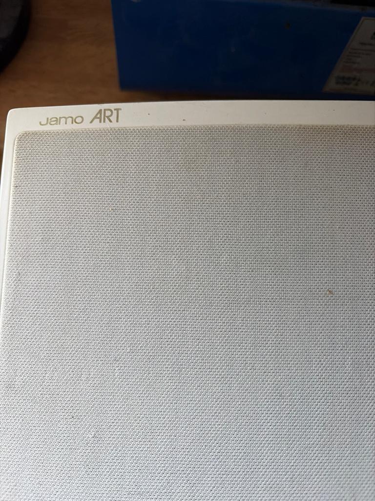 Jamo ART Boekenplank Speakers (2 stuks), Audio, Tv en Foto, Luidsprekers, Gebruikt, Ophalen of Verzenden, 60 tot 120 watt, Front, Rear of Stereo speakers