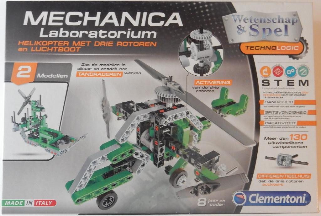 Mechanica laboratorium - helicopter en luchtboot, Ophalen of Verzenden, Nieuw