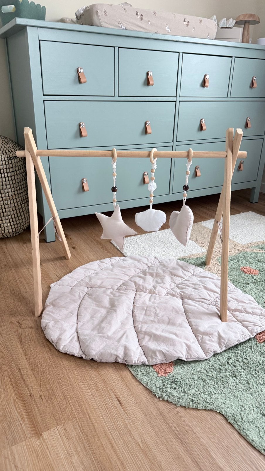 Houte babygym, Ophalen of Verzenden, Zo goed als nieuw, Babygym