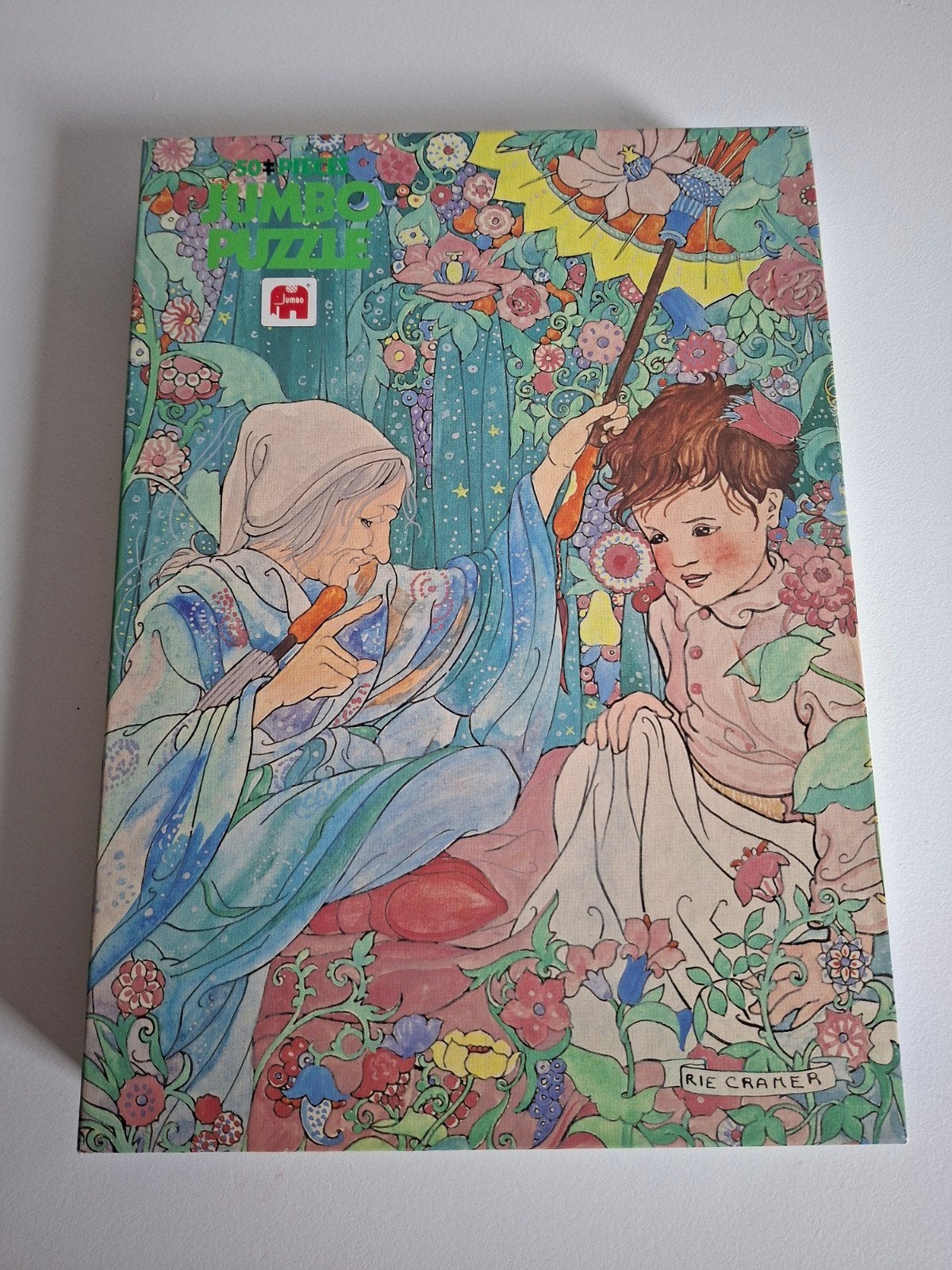 Vintage Jumbo Rie Cramer Puzzel - 50 Stukjes, Ophalen of Verzenden, 10 tot 50 stukjes, Zo goed als nieuw, 6 jaar of ouder