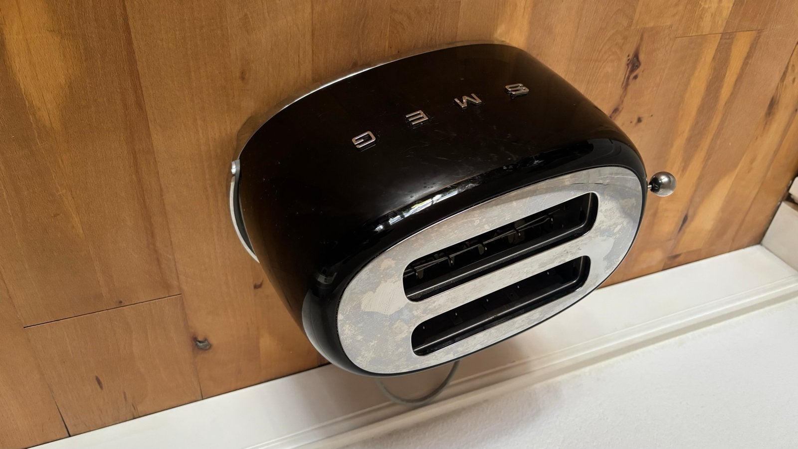 Smeg broodrooster voor onderdelen (midden element defect), Ophalen of Verzenden, Niet werkend