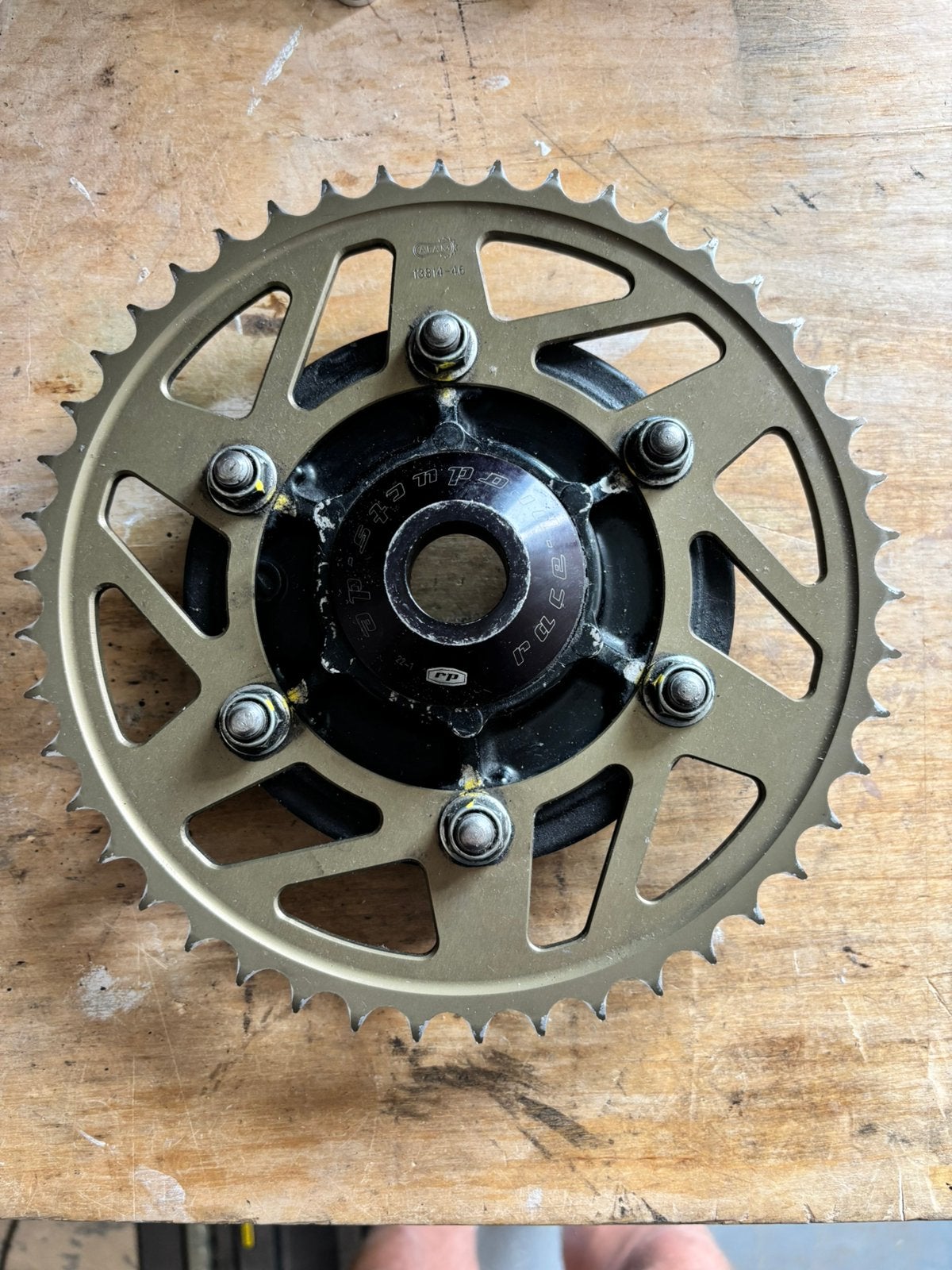 RP tandwieldrager met AFAM 46T tandwiel, Motoren, Ophalen of Verzenden