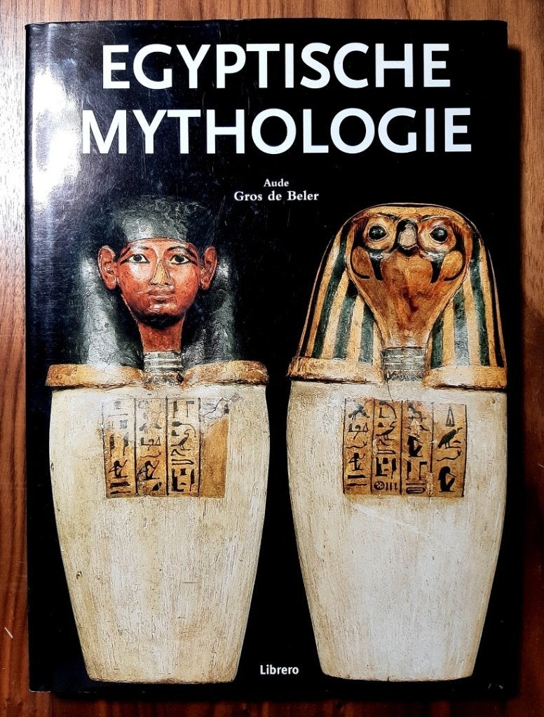 Egyptische mythologie door Aude Gros de Beler uit 2001., Afrika, Ophalen of Verzenden, Aude Gros de Beler, Gelezen