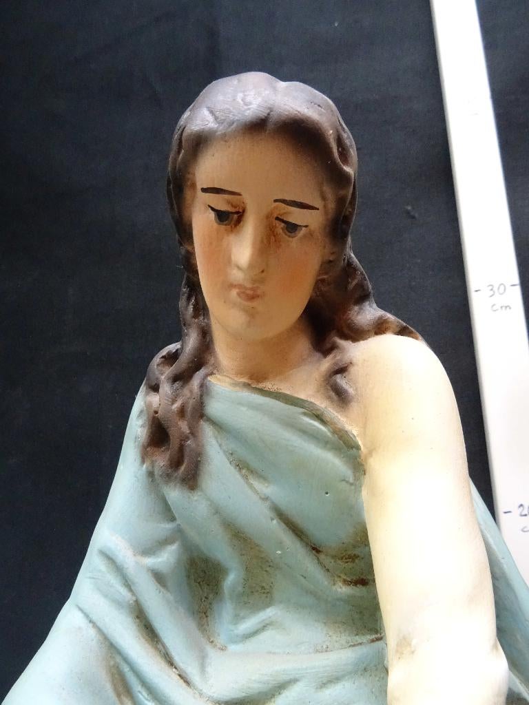 100162=Treurende Maria Magdalena.            144, Antiek en Kunst, Antiek | Religie, Ophalen of Verzenden