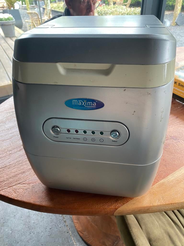 Maxima ijsblokjes machine, Witgoed en Apparatuur, Ophalen of Verzenden, Zelfvriezend