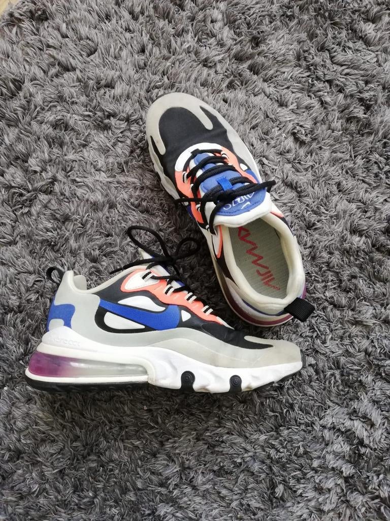 Nike Air Max 270 React sneakers origineel maat 38.5, Ophalen of Verzenden, Zo goed als nieuw, Sneakers of Gympen
