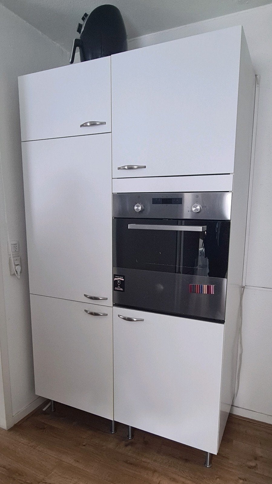 Compleet meubel met heteluchtoven - B120 x H210 x D60, Witgoed en Apparatuur, Ovens, Ophalen, Hete lucht, 60 cm of meer, Heteluchtoven