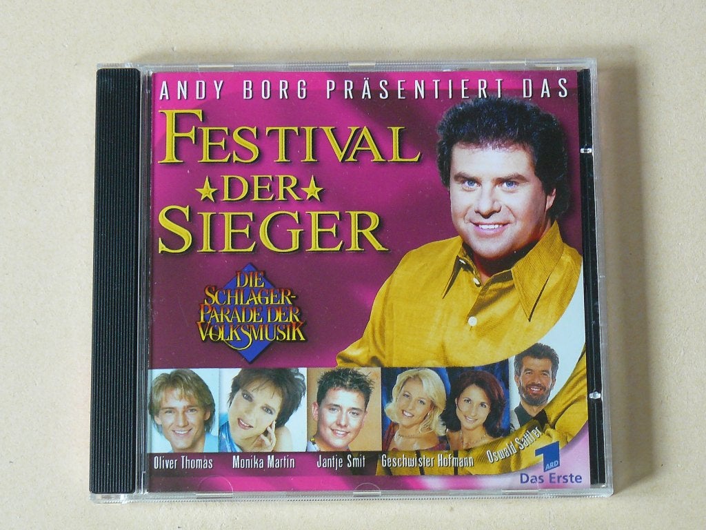 CD Andy Borg presentier Festival der Sieger , Volksmusik, Verzenden, Gebruikt