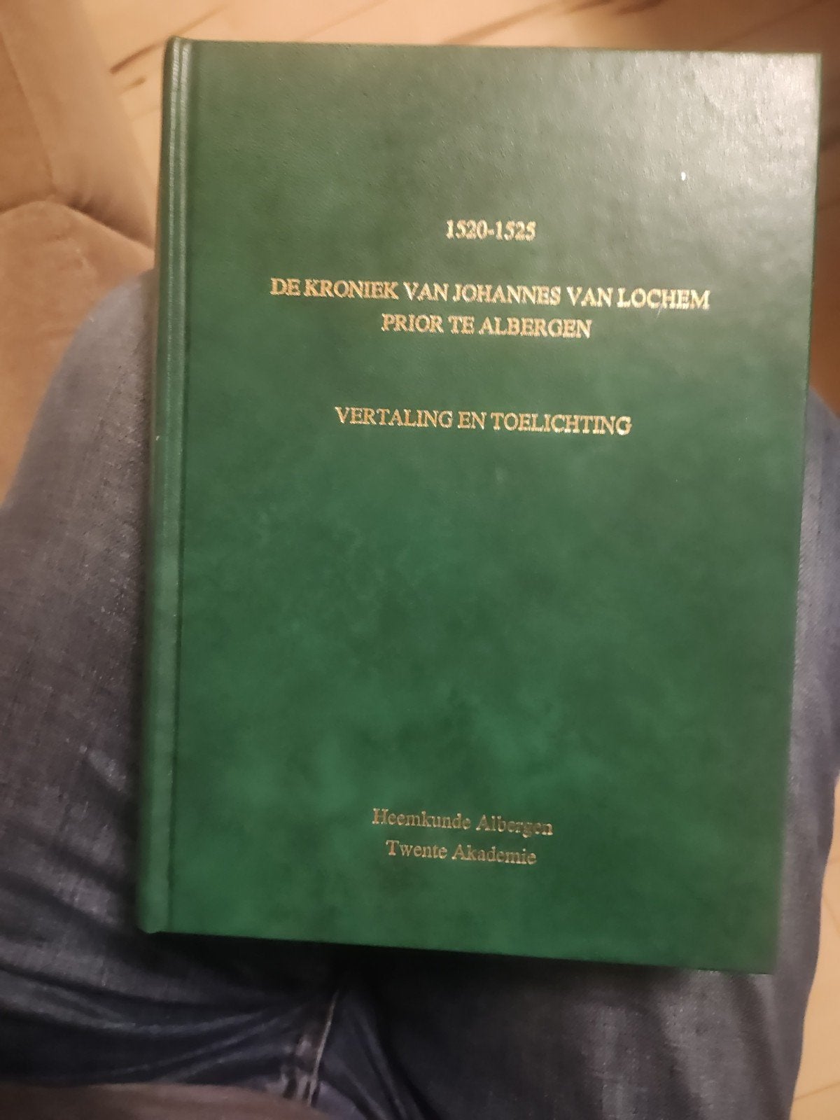De Kroniek van Johannes van Lochem (1520-1525), Ophalen of Verzenden, 15e en 16e eeuw, Zo goed als nieuw, Johannes van Lochem