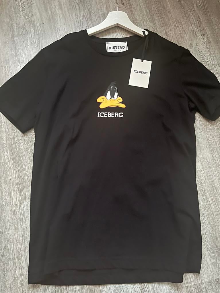 Iceberg t shirt, Ophalen of Verzenden, Nieuw, Maat 46 (S) of kleiner, Zwart