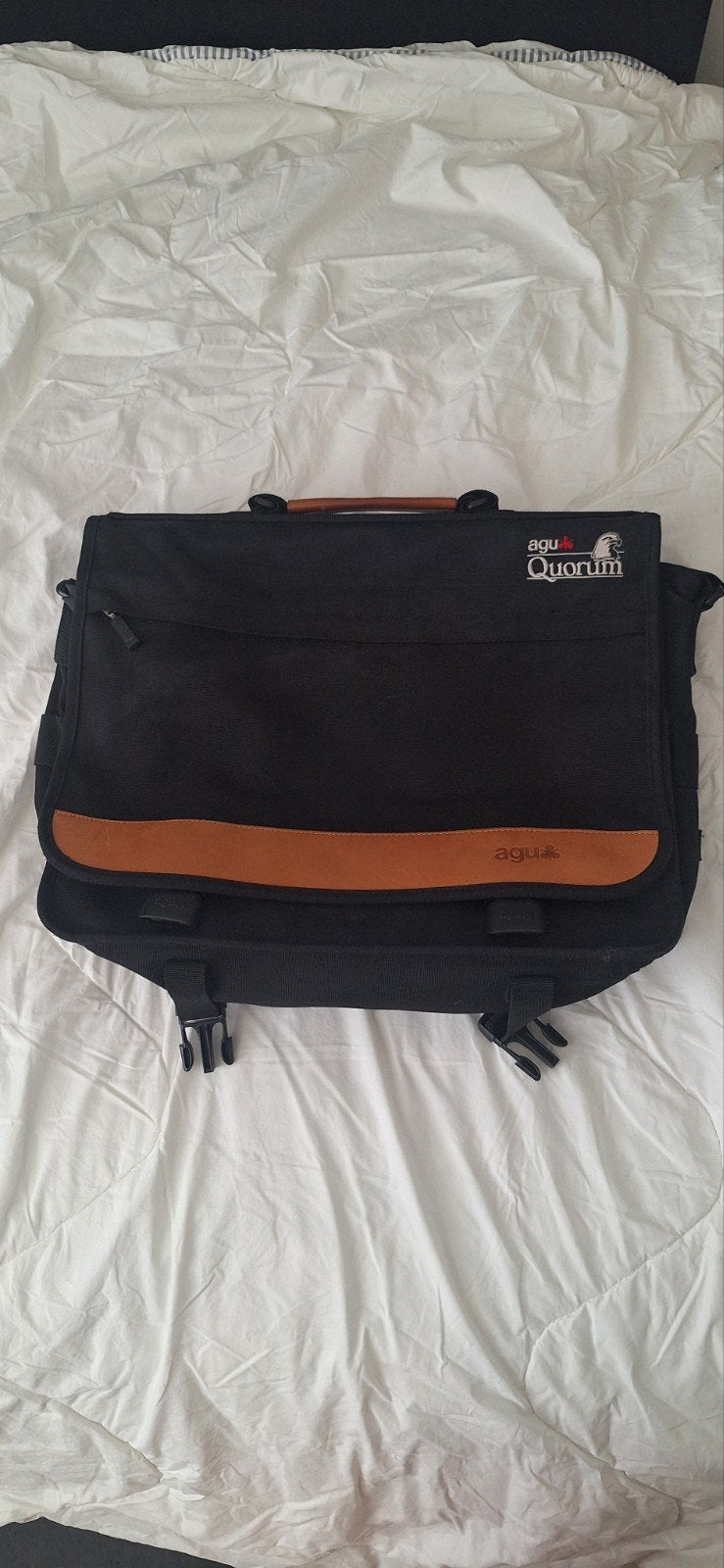 AGU Laptop Fietstas zwart - Zo goed als nieuw, Ophalen, Zo goed als nieuw, AGU