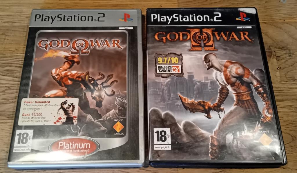 PS2 God of War Games, Avontuur en Actie, Vanaf 18 jaar, 1 speler, Ophalen of Verzenden