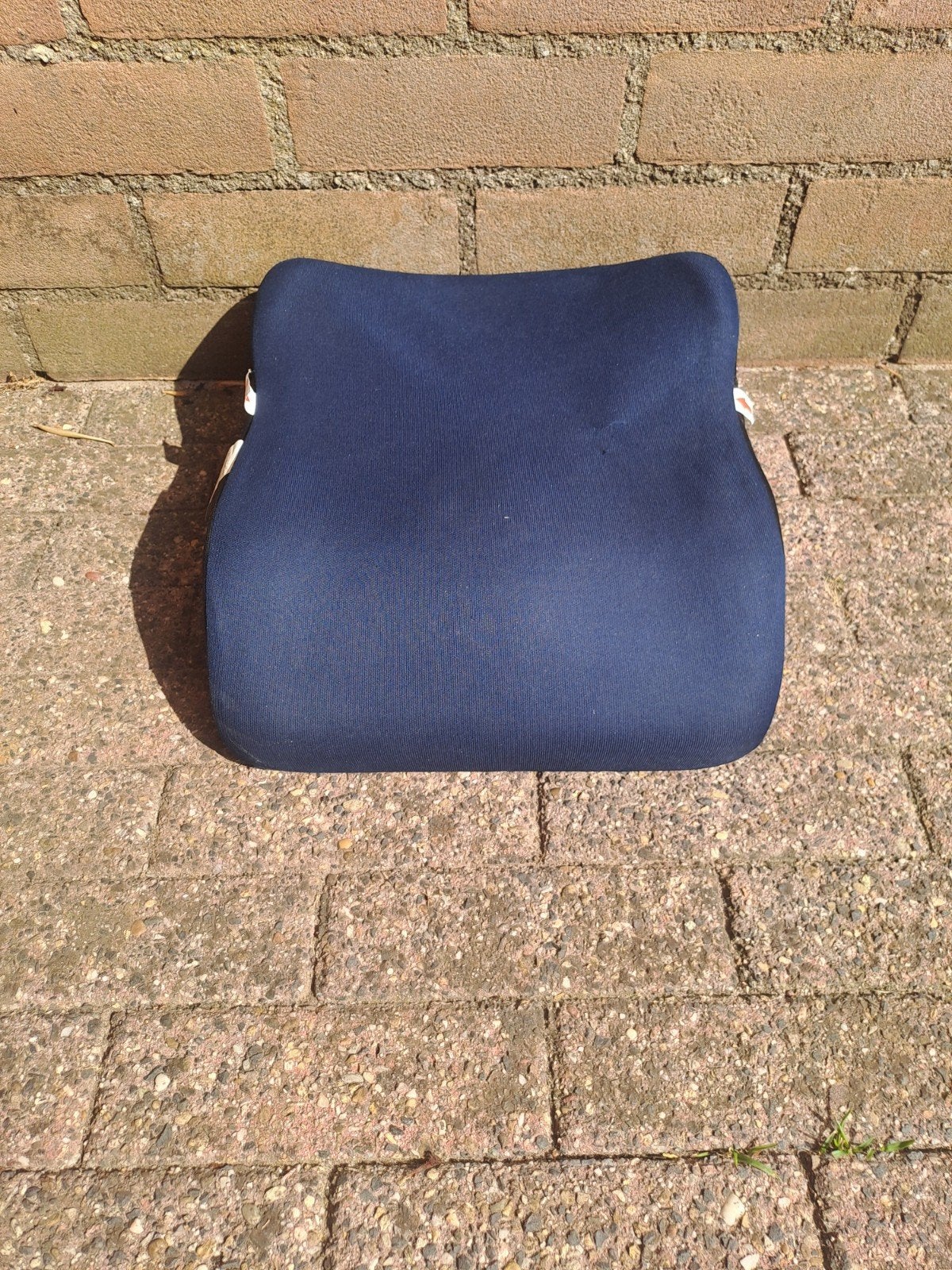 Stoelverhoger donkerblauw, Auto diversen, Ophalen, Gebruikt