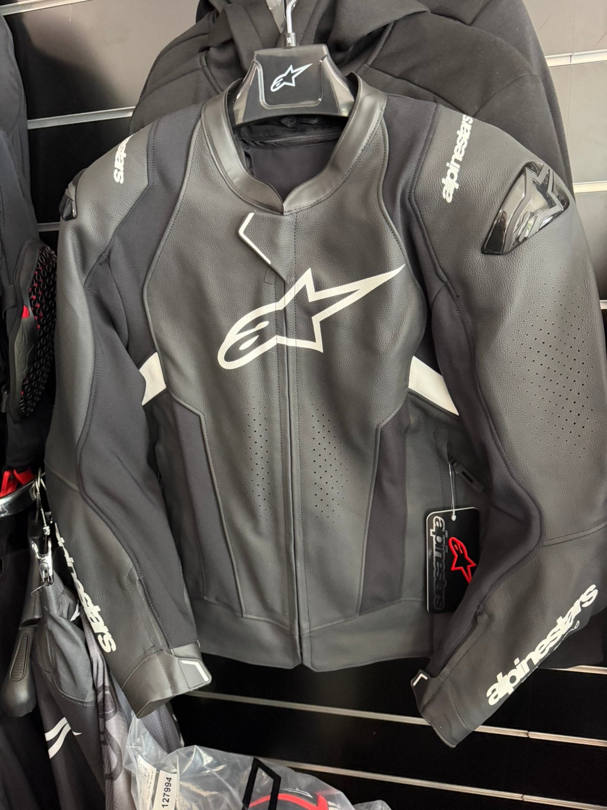 Alpinestars motorjas leer missile v3 maat 56, Ophalen of Verzenden, Tweedehands, Jas | leer