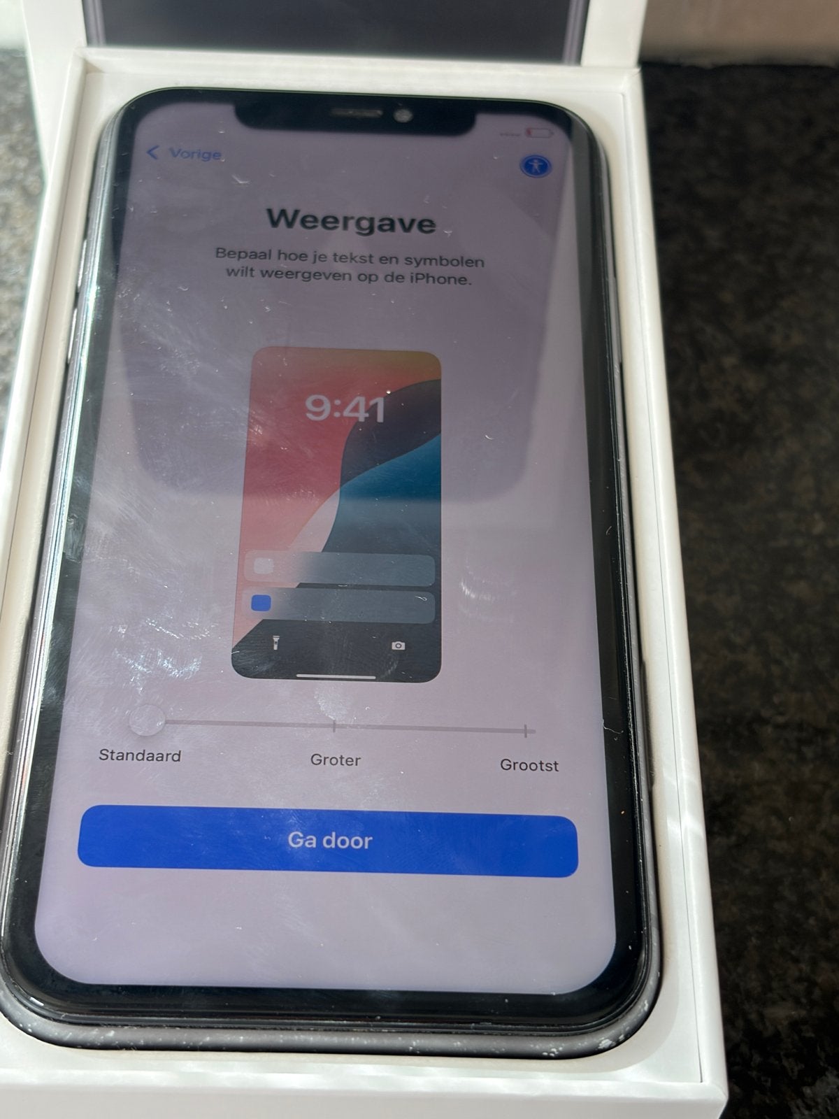 iPhone 11 128GB - geen krassen, Zwart, 77 %, 128 GB, Gebruikt
